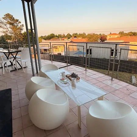 La Bulle Zen - 2 Bedrooms - Terrace - Ac - Parkings- 8 Couchages Max-2 Sdb Hébergement de vacances