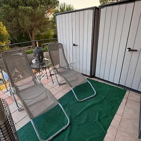 La Bulle Zen - 2 Bedrooms - Terrace - Ac - Parkings- 8 Couchages Max-2 Sdb Hébergement de vacances